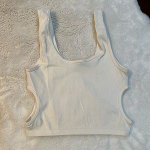 ZARA Side Cutout Tank Top